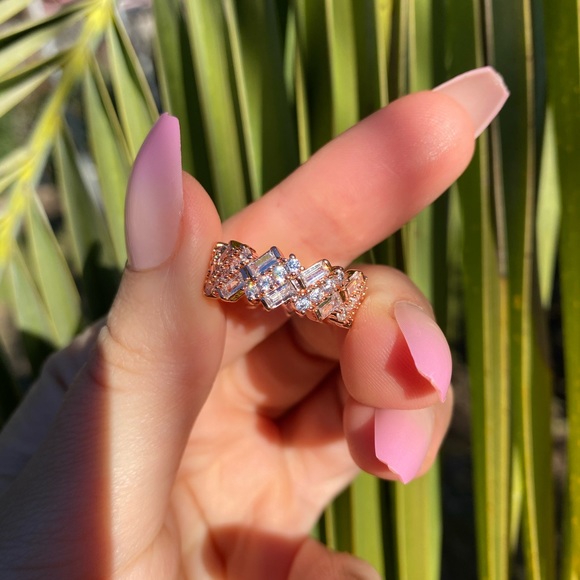 NEW 18k Rose gold plated Ring - Picture 10 of 10